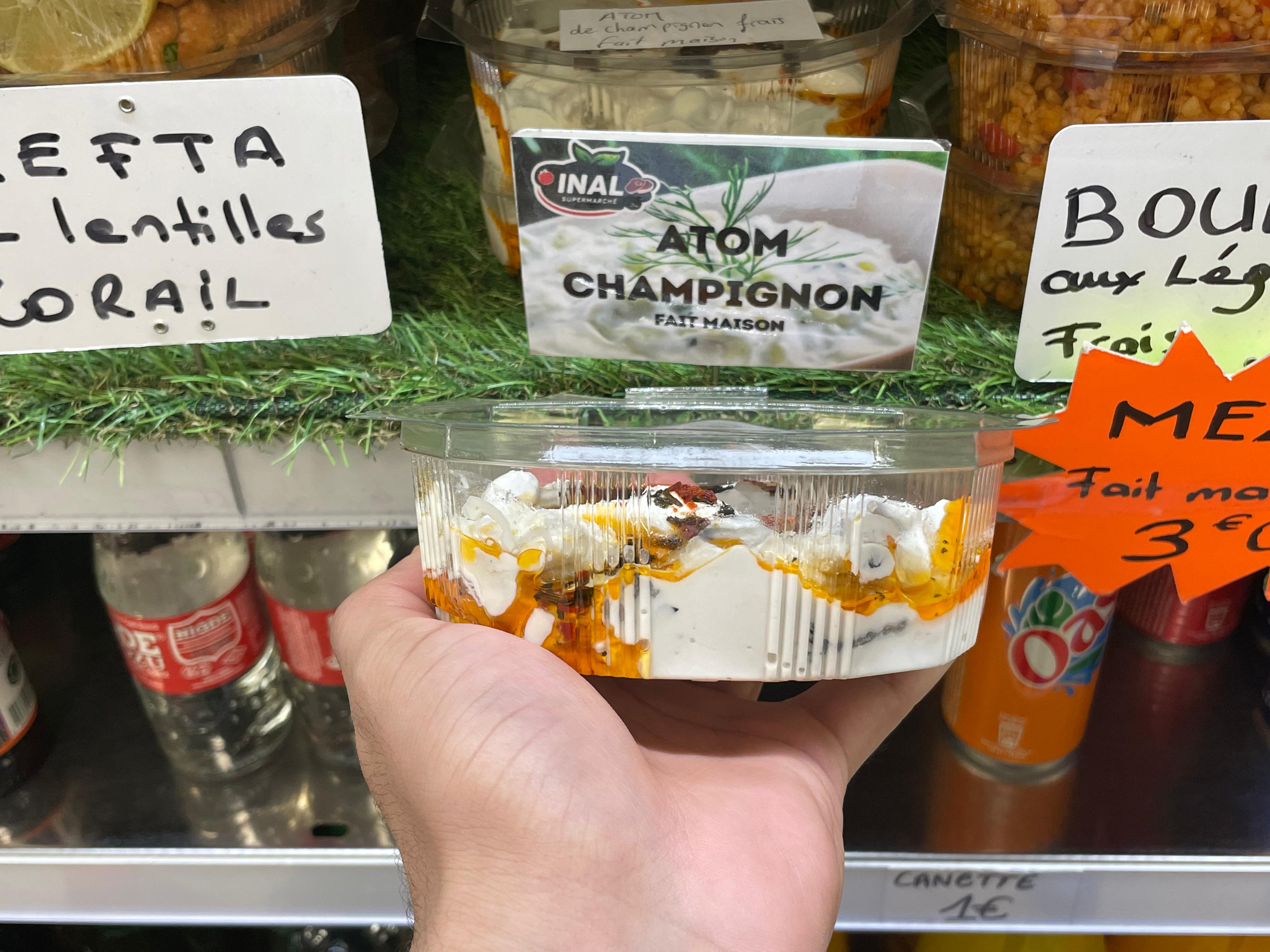 Atom champignon saveur bois