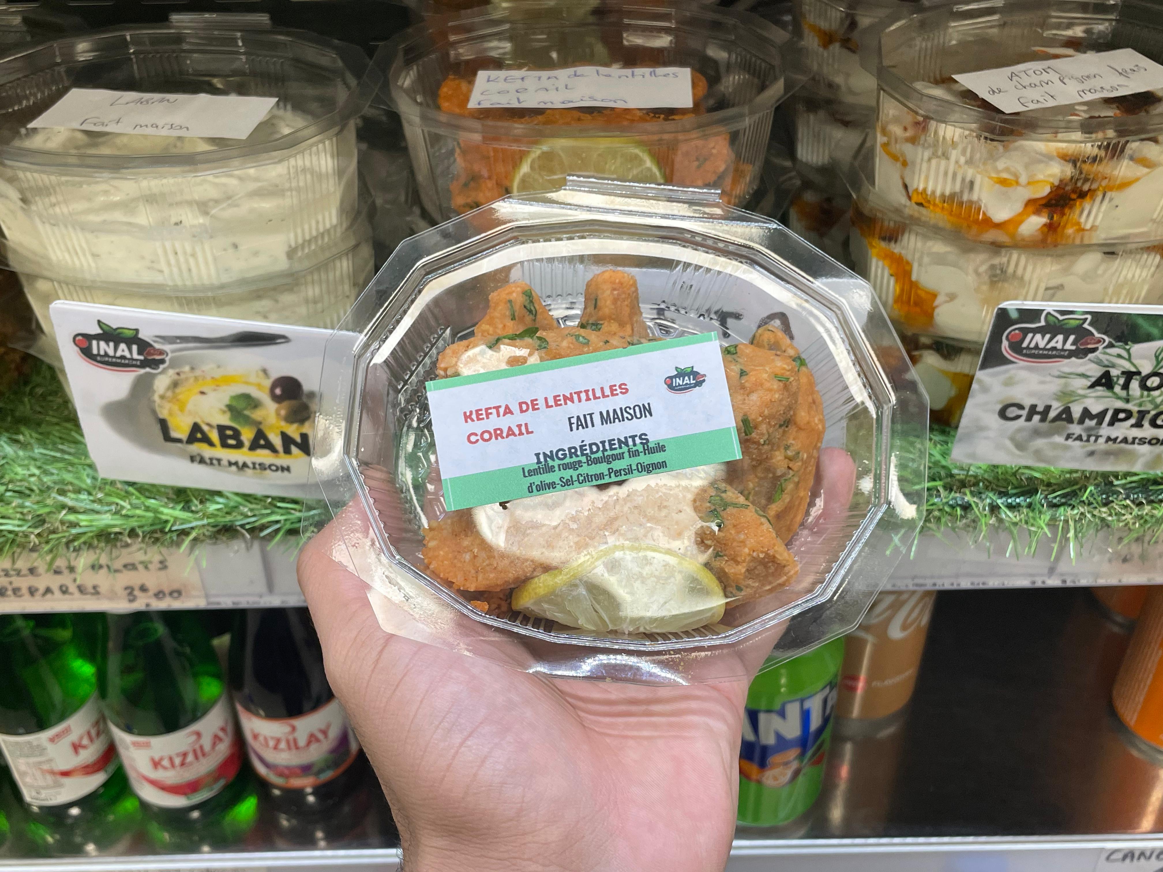 Kefta lentilles protéiné