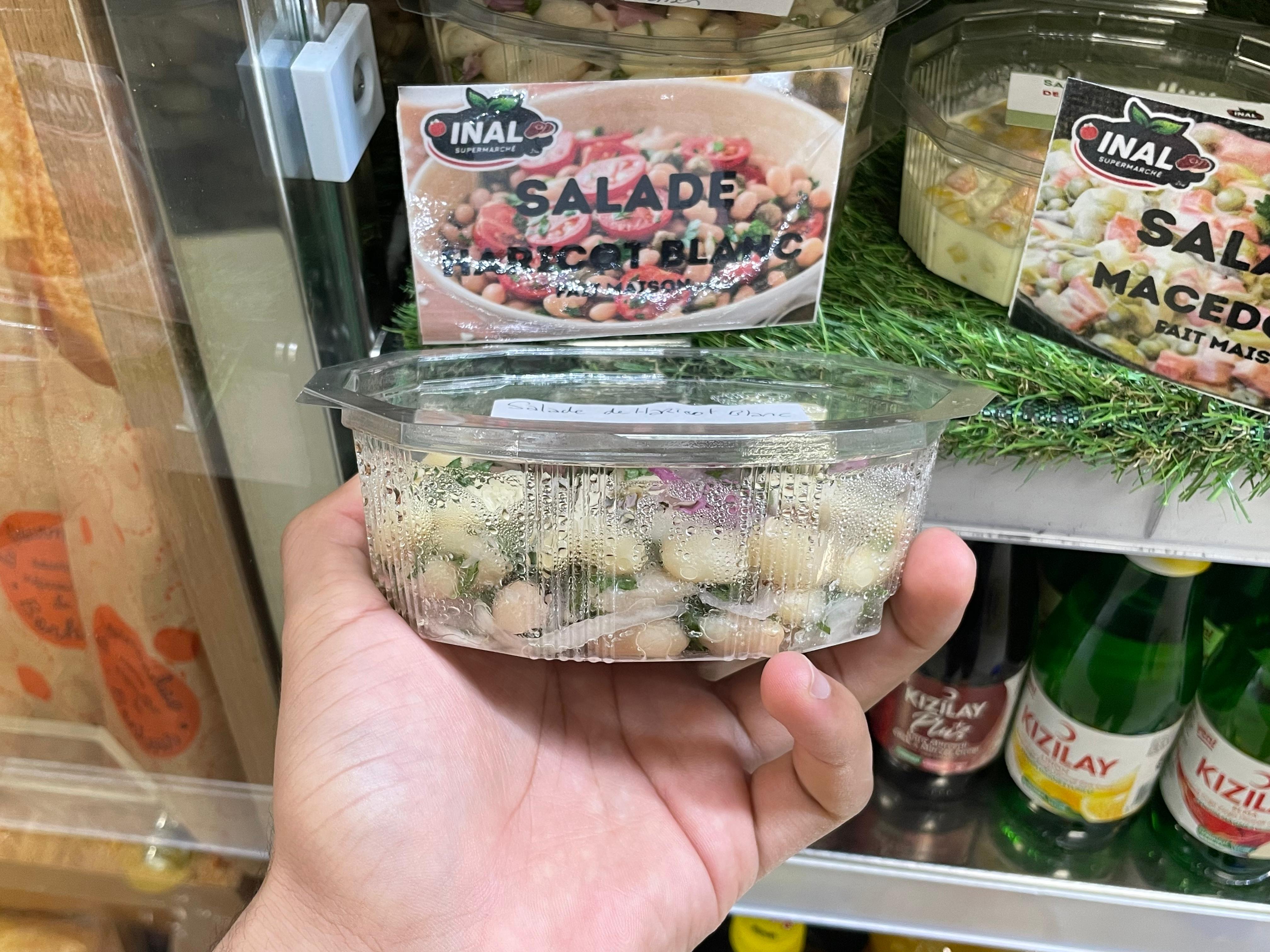 Salade haricots blancs nutritive